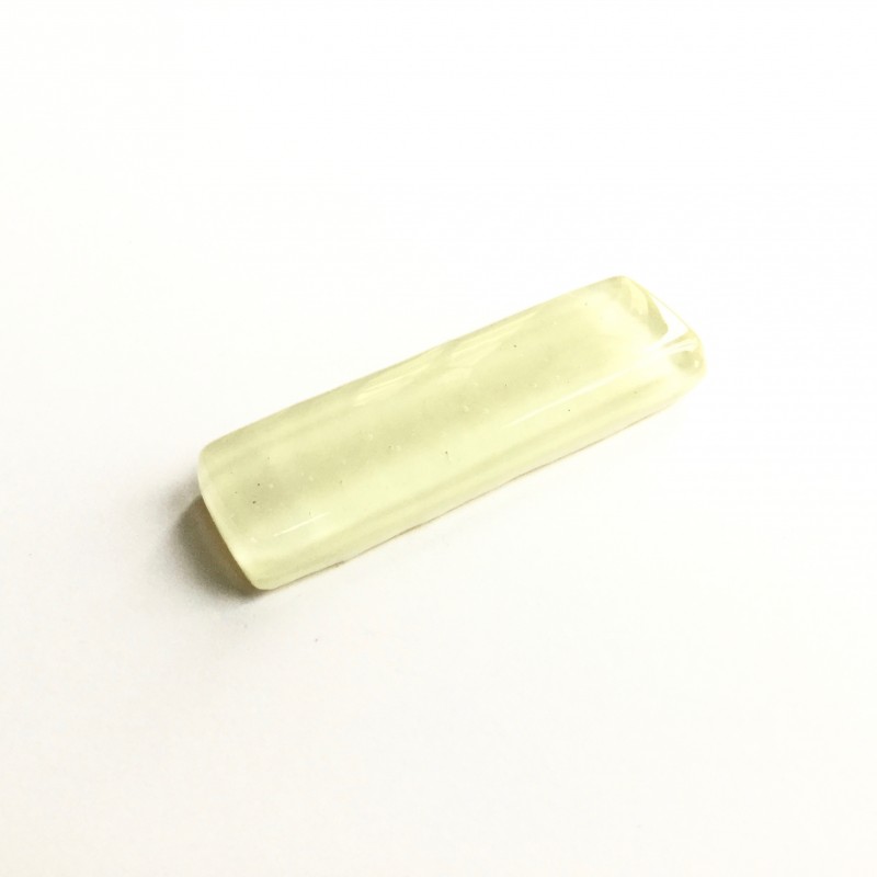 Porte couteau en fusing verre ivoire
