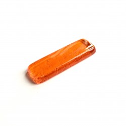 Porte couteau en fusing verre Orange clair N°4