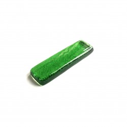 Porte couteau en verre fusing vert clair N°14