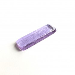 Porte couteau en verre fusing lavande N°23