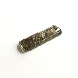 Porte couteau en verre fusing argent