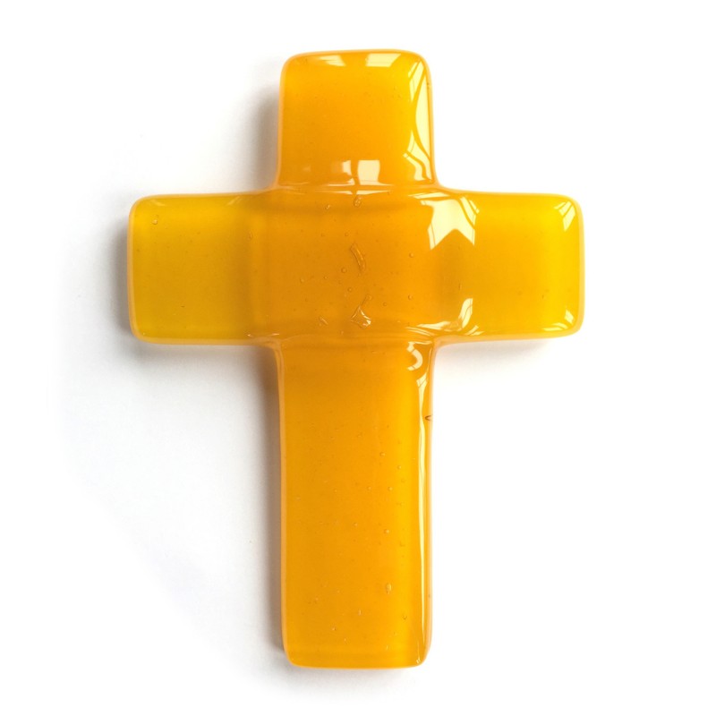 croix auréolée jaune mary gold