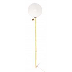 Lampe bambou KALAMEO avec abat-jour GALAXI