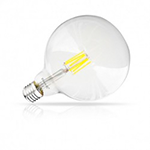 Ampoule LED E25-G125 claire